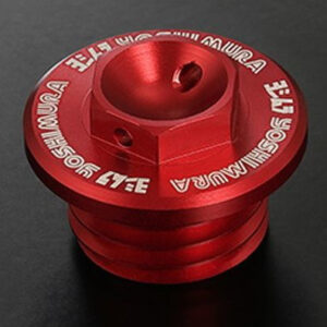 Oil Filler Cap Type-FB M20xP2.5mm (Red) Yoshimura Japan. 229-020-9r00
