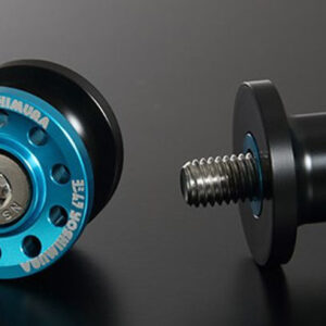 Rear Stand Bracket Set High Line M8 (Blue) Yoshimura Japan. 584-0h8-2000