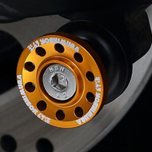Rear Stand Bracket Set High Line M8 for Z900RS-CAFÉ (Gold) Spacer D17*L12 Yoshimura Japan. 584-269-6001