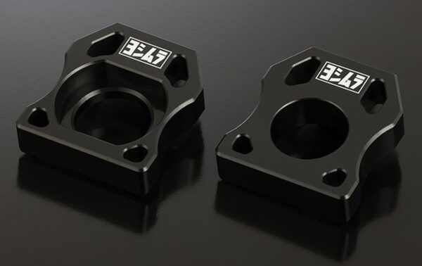 Rear Axle Block Kit Black Hayabusa.R1000.KATANA19-21-22 S1000GT Yoshimura Japan. 585-592-1000