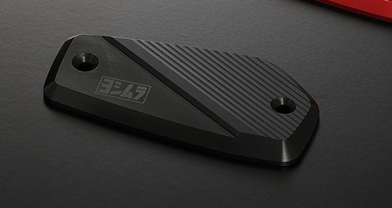 Reservoir Tank Cap RH (Front Brake) Black Yoshimura Japan. 667-592-2020