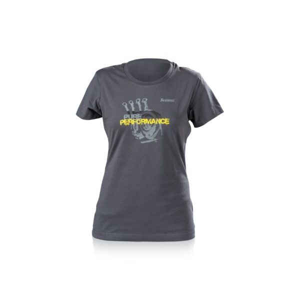 Camiseta Mujer Lifestyle Pure Performance Gris Akrapovic. 801782