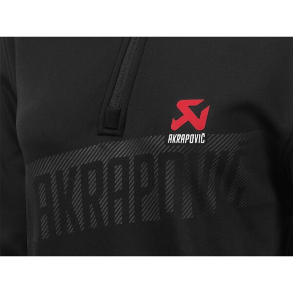 Sudadera mujer de cuello alto Akrapovic. 802219 - Imagen 3
