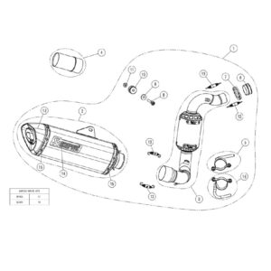 Escapes completos Racing. Homologado Akrapovic. s-b3r1-hrss-1