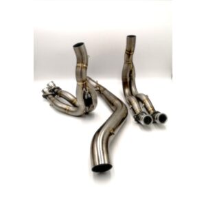 Colectores opcionales Racing. No homologado Akrapovic. e-s6r6