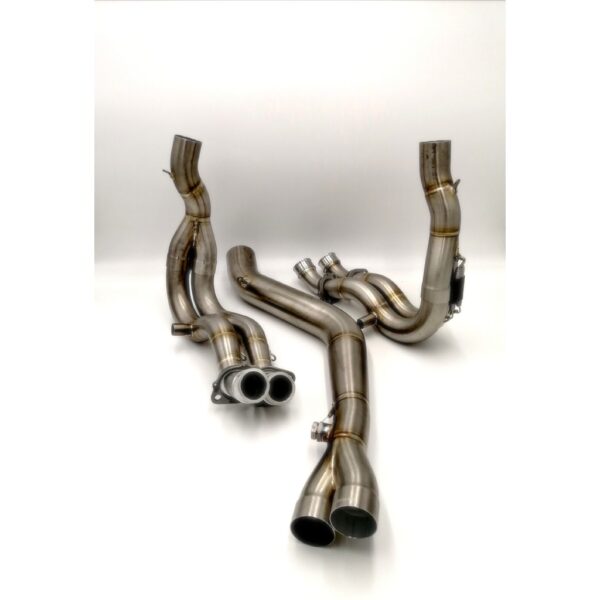 Colectores opcionales Racing. No homologado Akrapovic. e-s6r6 - Imagen 2
