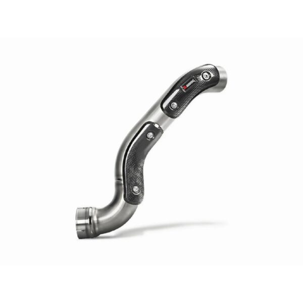 Tramo del colector para colocación del silencioso Slip-on en posición alta. Homologado Akrapovic. l-b12so11