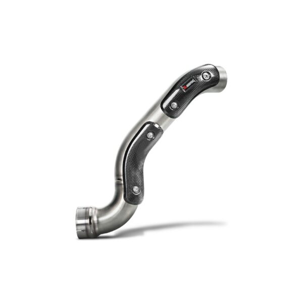 Tramo del colector para colocación del silencioso Slip-on en posición alta. Homologado Akrapovic. l-b12so9t