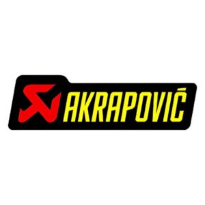 Adhesivo anticalorico 100 x 29 mm Akrapovic. p-hst12al