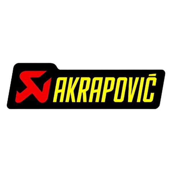 Adhesivo anticalorico 100 x 29 mm Akrapovic. p-hst12al