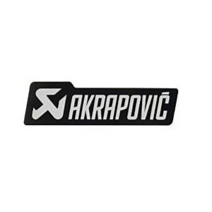 Adhesivo anticalorico 150 x 44 mm Akrapovic. p-hst18alxm4