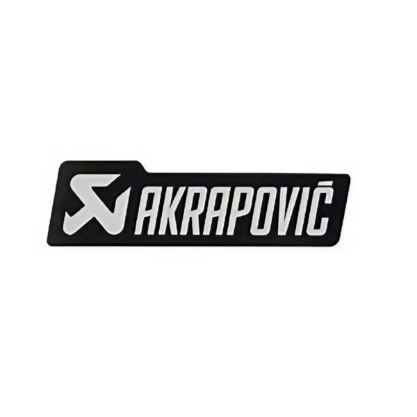 Adhesivo anticalorico 150 x 44 mm Akrapovic. p-hst18alxm4