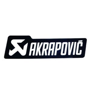 Adhesivo anticalorico 135 x 40 mm Akrapovic. p-hst4almono