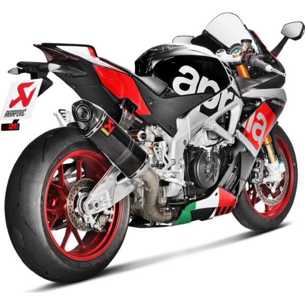 Escapes completos Evolution. No homologado Akrapovic. s-a10e8-rc - Imagen 3