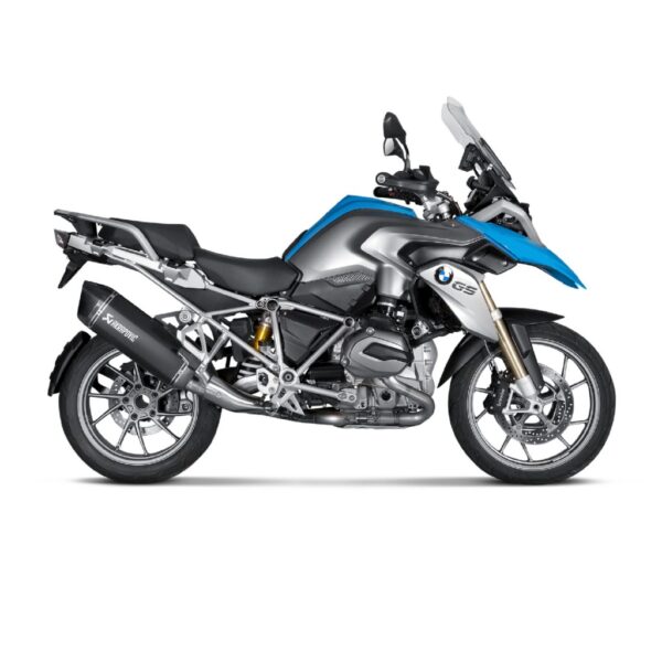 BLACK EDITION silenciosos Slip-on. Homologado Akrapovic. s-b12so10-haabl - Imagen 2