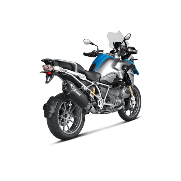 BLACK EDITION silenciosos Slip-on. Homologado Akrapovic. s-b12so10-haabl - Imagen 3