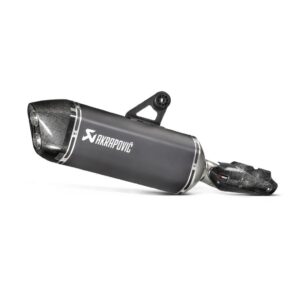 BLACK EDITION silenciosos Slip-on. Homologado Akrapovic. s-b12so16-haabl