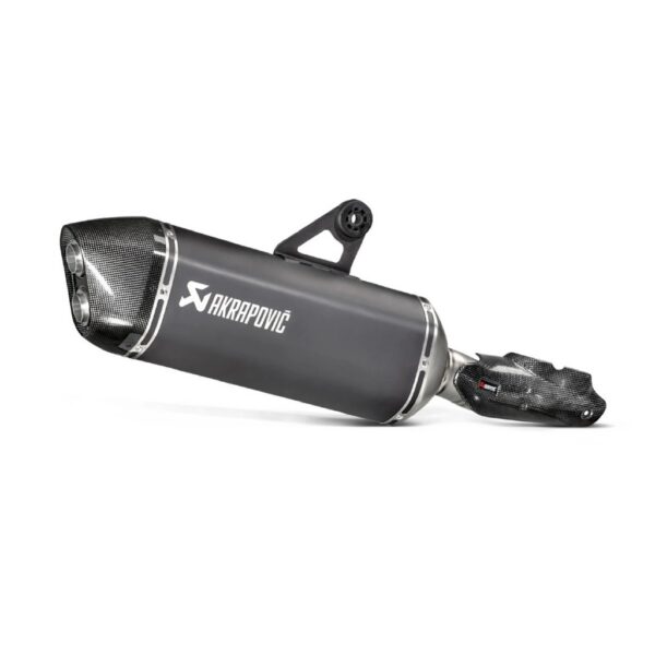 BLACK EDITION silenciosos Slip-on. Homologado Akrapovic. s-b12so16-haabl