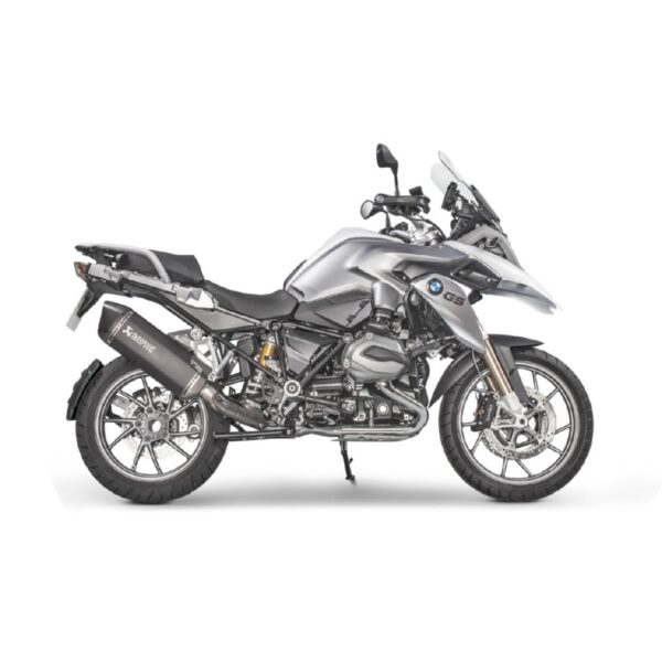 BLACK EDITION silenciosos Slip-on. Homologado Akrapovic. s-b12so16-haabl - Imagen 2