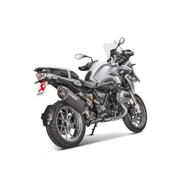BLACK EDITION silenciosos Slip-on. Homologado Akrapovic. s-b12so16-haabl - Imagen 3