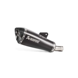 BLACK EDITION silenciosos Slip-on. Homologado Akrapovic. s-b12so19-hlgbl