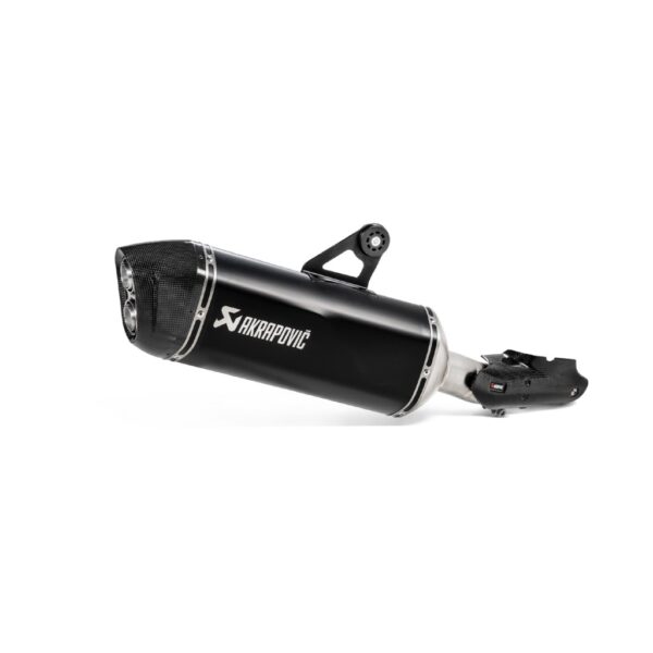 BLACK EDITION silenciosos Slip-on. Homologado Akrapovic. s-b12so23haatbl