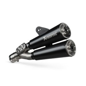 BLACK EDITION silenciosos Slip-on. Homologado Akrapovic. sb12so25hisssbl