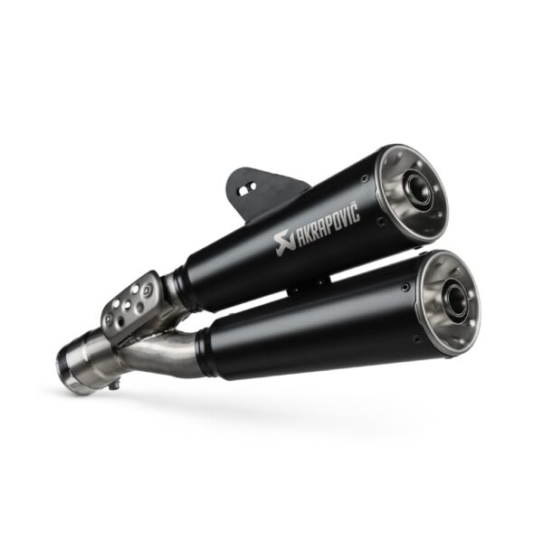 BLACK EDITION silenciosos Slip-on. Homologado Akrapovic. sb12so25hisssbl