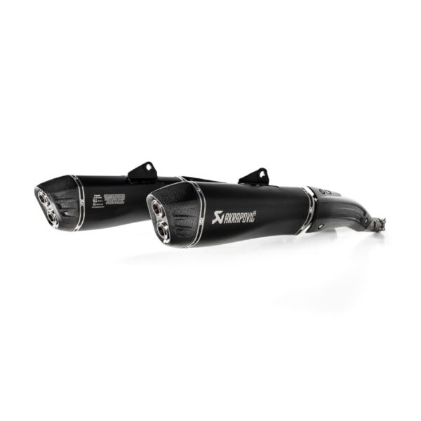 BLACK EDITION silenciosos Slip-on. Homologado Akrapovic. s-b16so3hraatbl