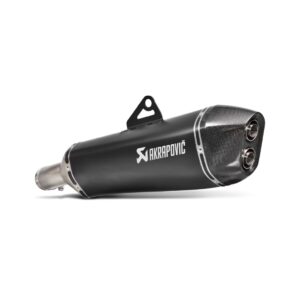 BLACK EDITION silenciosos Slip-on doble salida. Homologado Akrapovic. s-b8so6-hzaabl