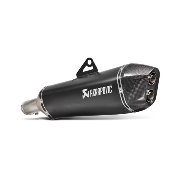 BLACK EDITION silenciosos Slip-on doble salida. Homologado Akrapovic. s-b8so6-hzaabl