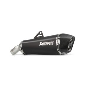 BLACK EDITION silenciosos Slip-on doble salida. Homologado Akrapovic. s-b8so7-hzaabl