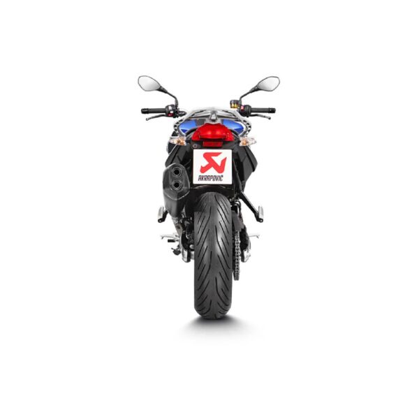 BLACK EDITION silenciosos Slip-on doble salida. Homologado Akrapovic. s-b8so7-hzaabl - Imagen 4