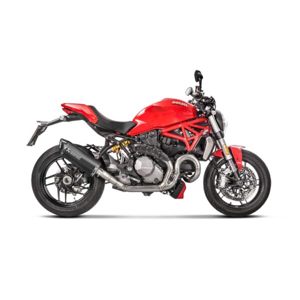 BLACK EDITION silenciosos Slip-on. No homologado Akrapovic. s-d12so8-rtbl - Imagen 3