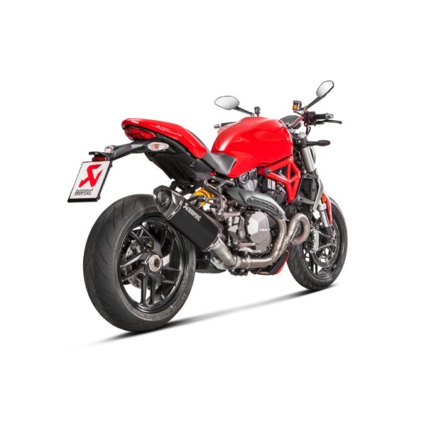 BLACK EDITION silenciosos Slip-on. No homologado Akrapovic. s-d12so8-rtbl - Imagen 4