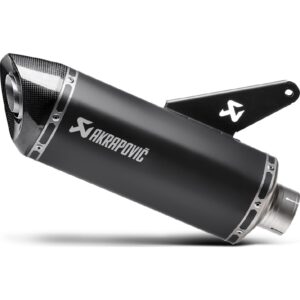 BLACK EDITION silenciosos Slip-on. Homologado Akrapovic. s-d8so2-hrbl