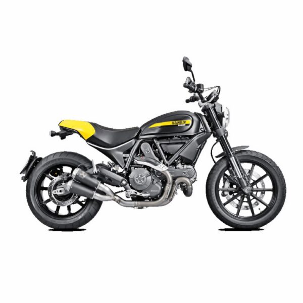 BLACK EDITION silenciosos Slip-on. No homologado Akrapovic. s-d8so4-cubtbl1 - Imagen 2