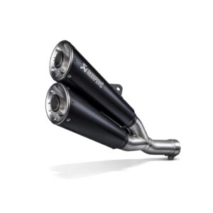 BLACK EDITION silenciosos Slip-on. No homologado Akrapovic. s-d8so6-isssbl