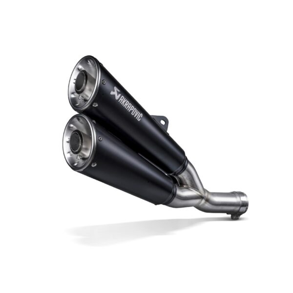 BLACK EDITION silenciosos Slip-on. No homologado Akrapovic. s-d8so6-isssbl