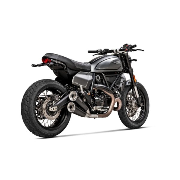 BLACK EDITION silenciosos Slip-on. No homologado Akrapovic. s-d8so6-isssbl - Imagen 3
