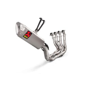 Escape completo Evolution. No homologado Akrapovic. s-h10e1-aplt