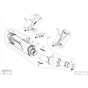 Silenciosos Slip-on Track day Akrapovic. s-h10so25aplttd