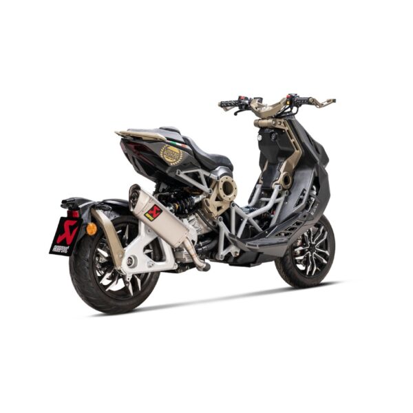 Silenciosos Slip-on. No homologado Akrapovic. s-it125so2-apt - Imagen 2