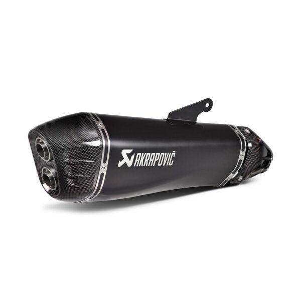 BLACK EDITION silenciosos Slip-on. Homologado Akrapovic. s-k10so21hraabl