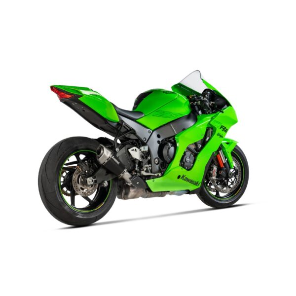 BLACK EDITION silenciosos Slip-on. No homologado Akrapovic. s-k10so28asztbl - Imagen 3