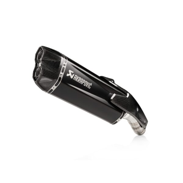 BLACK EDITION silenciosos Slip-on. Homologado Akrapovic. s-k10so31hgitbl - Imagen 2