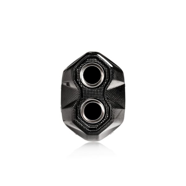 BLACK EDITION silenciosos Slip-on. Homologado Akrapovic. s-k10so31hgitbl - Imagen 3
