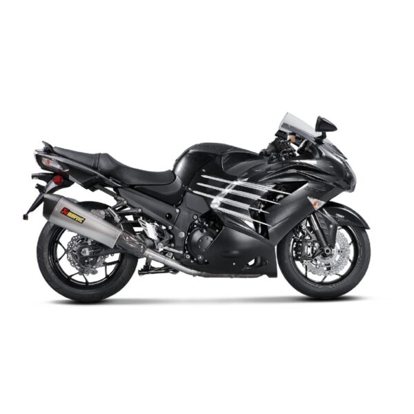 Silenciosos Slip-on. Homologado Akrapovic. s-k14so6-hzaat - Imagen 2
