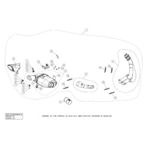 Escapes completos Racing. Homologado Akrapovic. s-k6r12-hegeht