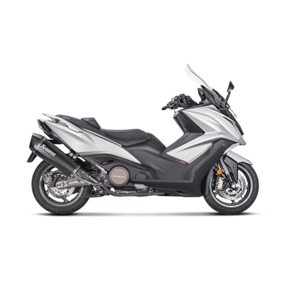 BLACK EDITION silenciosos Slip-on. Homologado Akrapovic. sky5so1hraassbl - Imagen 2